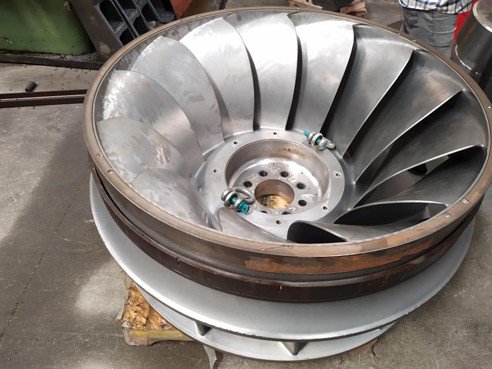 Türbin Çarkı İmalatları ve Onarımları